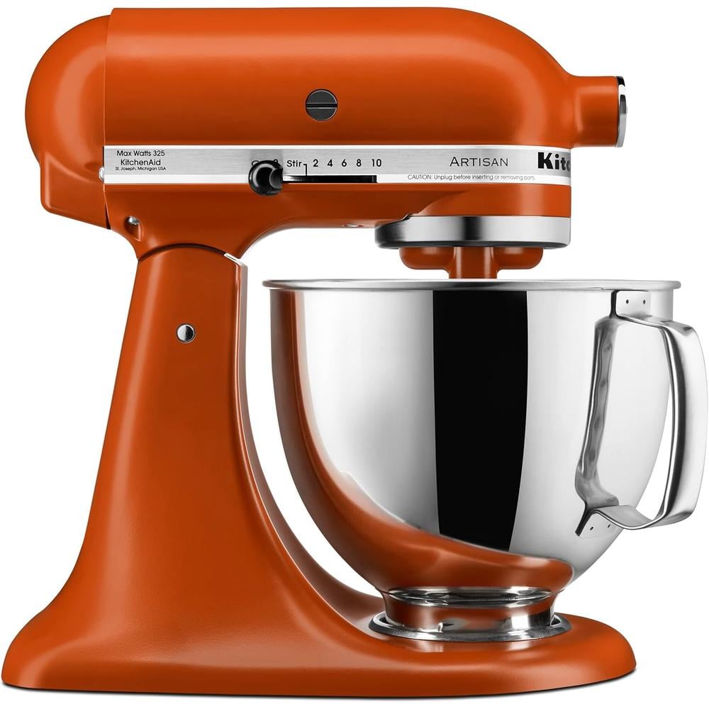 KITCHENAID, BATIDORA DE PIE ARTISAN SERIES 5 QT CABEZAL INCLINABLE | NARANJA - 1