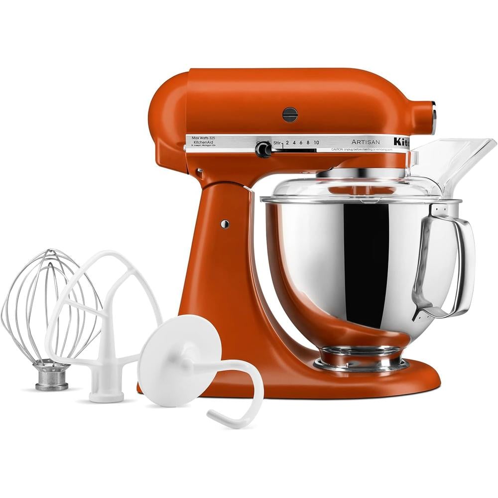 KITCHENAID, BATIDORA DE PIE ARTISAN SERIES 5 QT CABEZAL INCLINABLE | NARANJA - 5