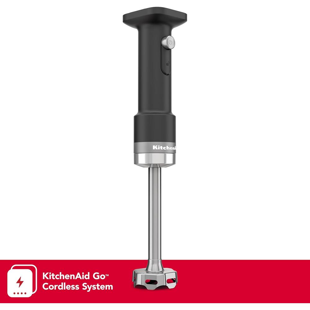 KITCHENAID KHBRV00, BATIDORA DE MANO INALÁMBRICA GO | NEGRO MATE - 2