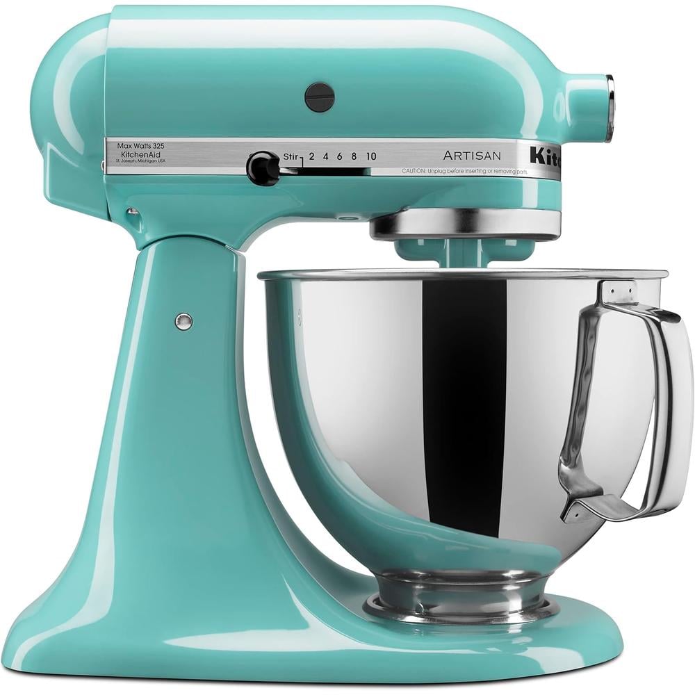 KITCHENAID ARTISAN, BATIDORA DE PIE 5 QT / 4.7 L CON PROTECTOR | AQUA SKY - 1