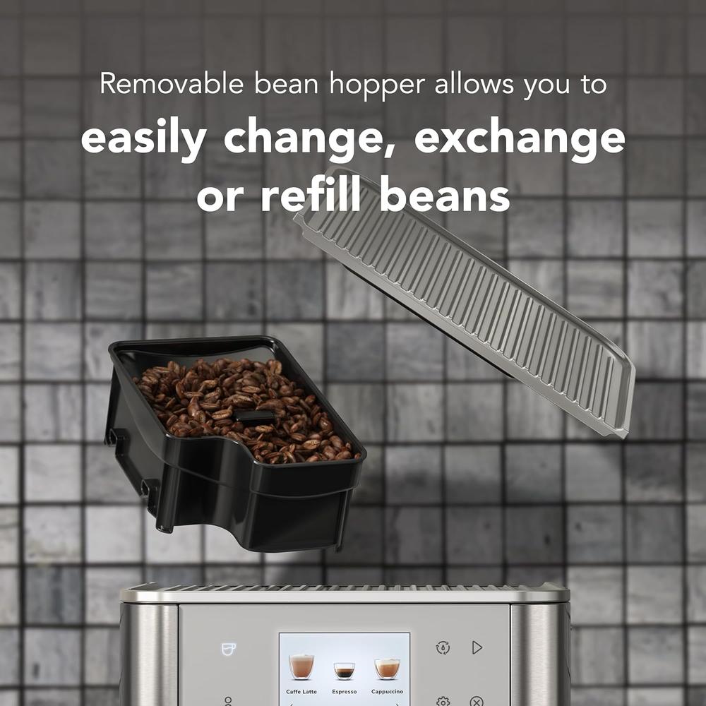 KITCHENAID, MÁQUINA DE CAFÉ ESPRESSO TOTALMENTE AUTOMÁTICA KF7 | ACERO - 5