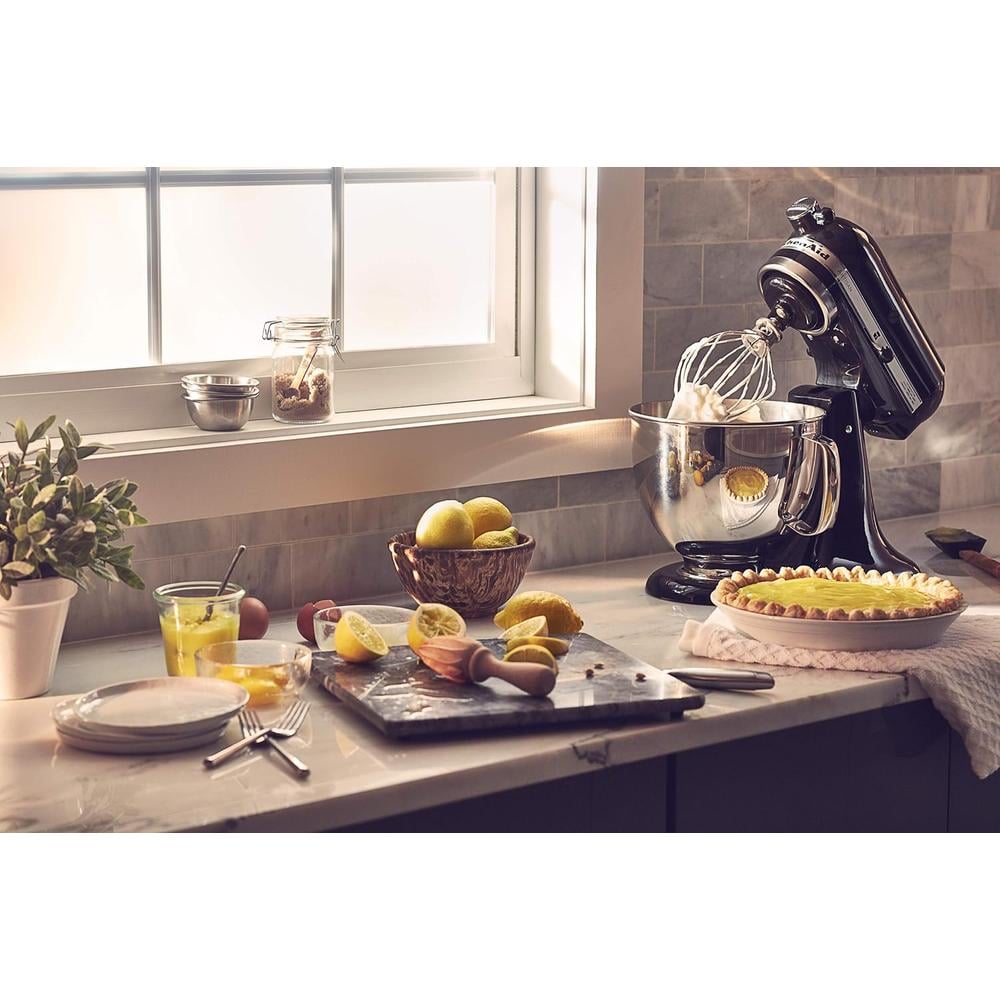 KITCHENAID ARTISAN, BATIDORA DE PIE 5 QT / 4.7 L CON BATIDOR | NEGRO ÓNIX - 4
