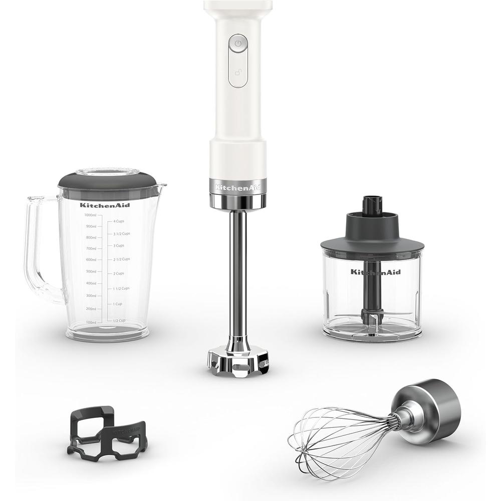 KITCHENAID, BATIDORA DE MANO INALÁMBRICA GO CON ACCESORIOS | BLANCO - 1