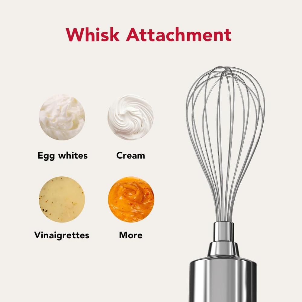 KITCHENAID, BATIDORA DE MANO INALÁMBRICA GO CON ACCESORIOS | BLANCO - 6