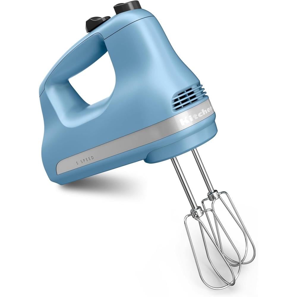 KITCHENAID, BATIDORA DE MANO ULTRA POTENTE 5 VELOCIDADES | AZUL TERCIOPELO - 1