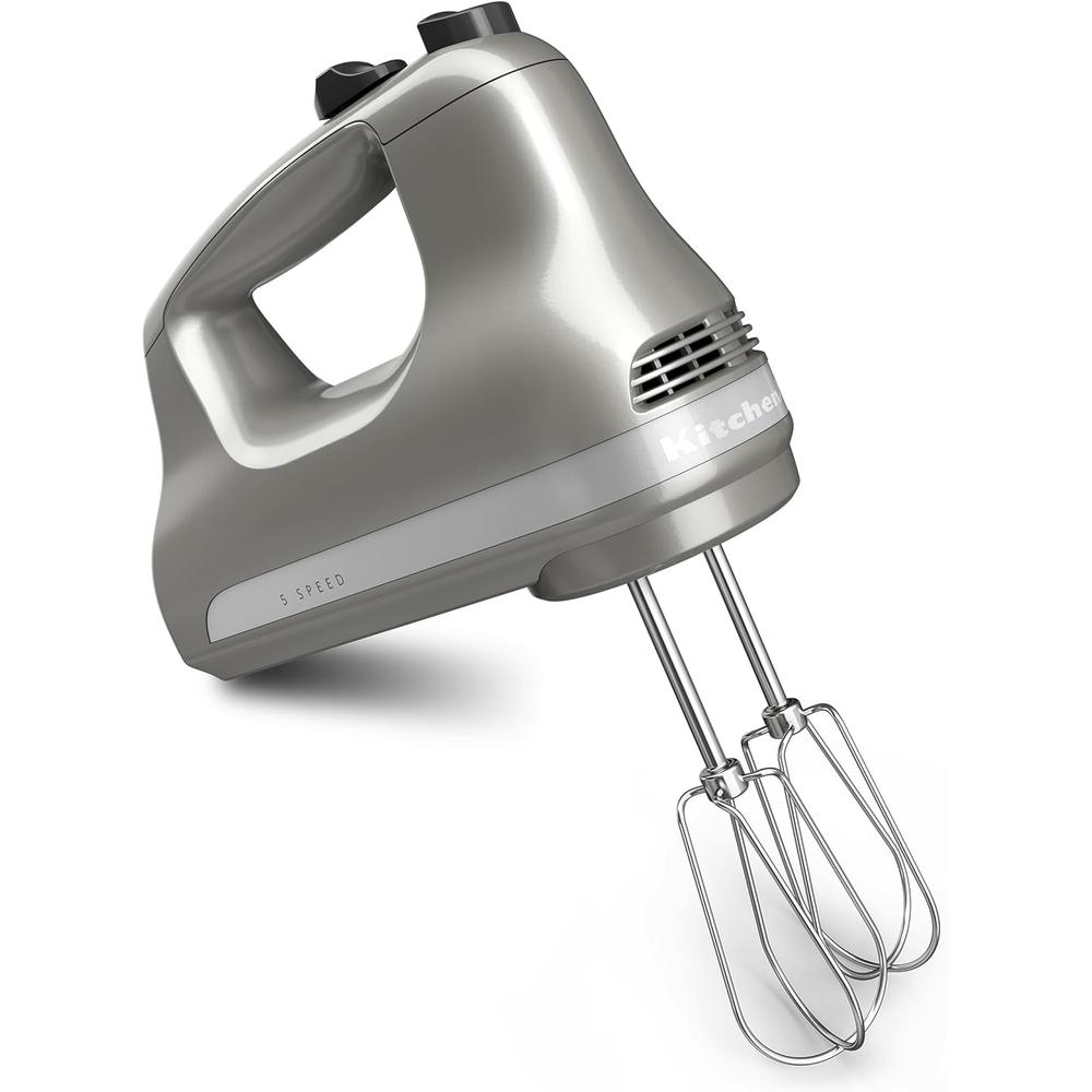 KITCHENAID KHM512, BATIDORA DE MANO ULTRA POTENTE 5 VELOCIDADES | PLATEADO - 1