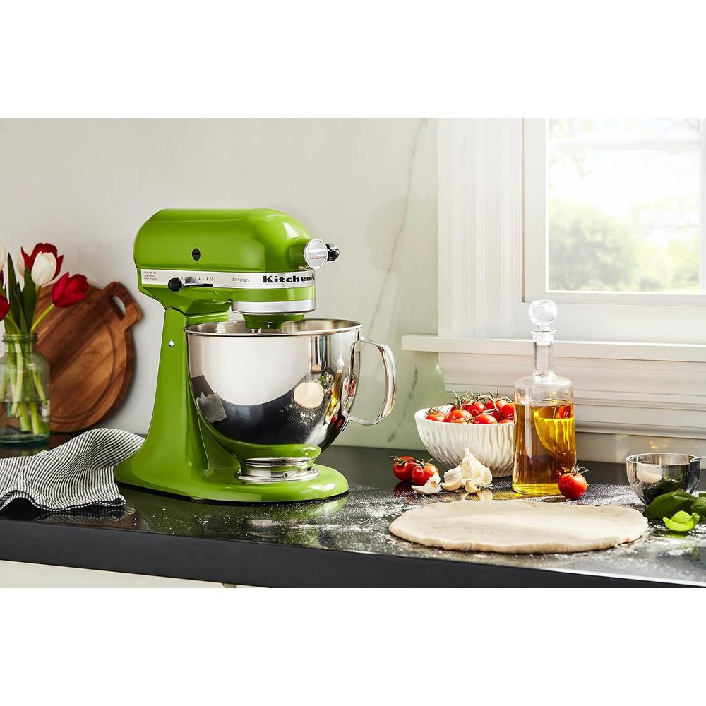 KITCHENAID, BATIDORA DE PIE ARTISAN SERIES 5 QT CON PROTECTOR | MATCHA - 6