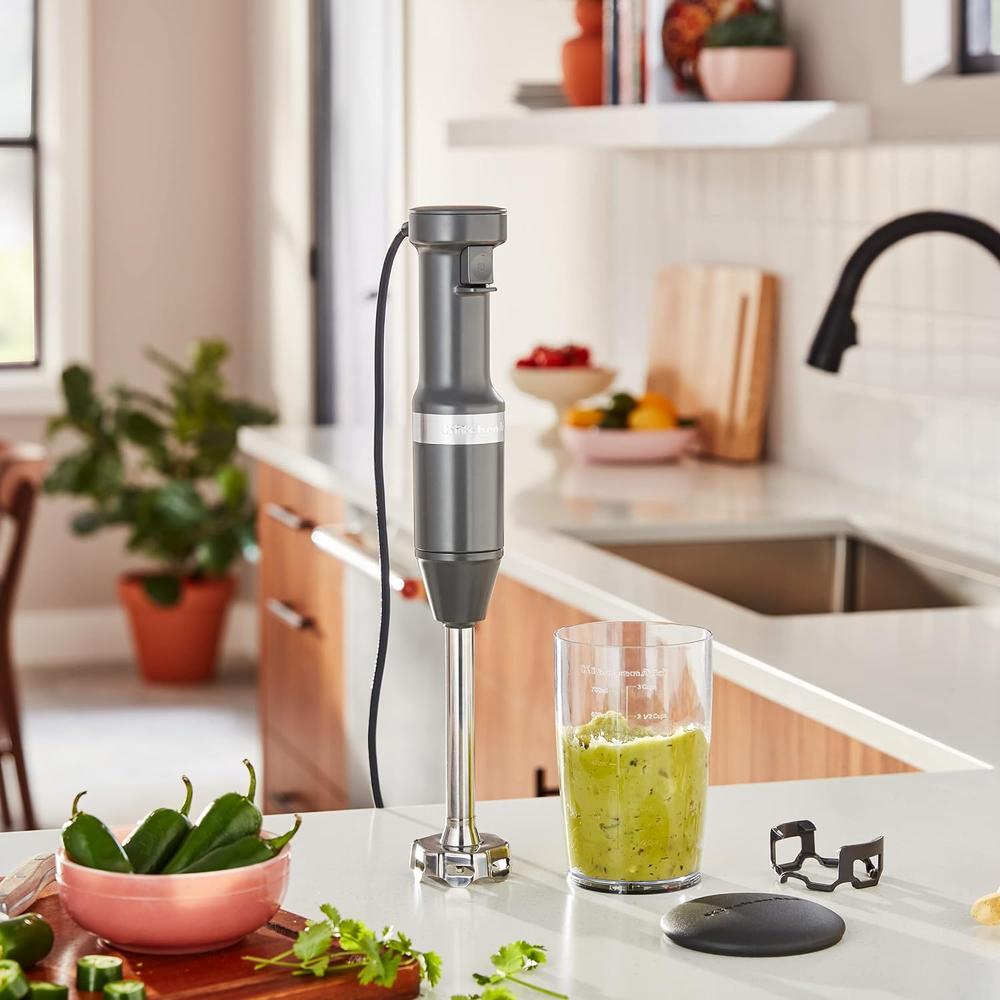 KITCHENAID KHBV53, BATIDORA DE MANO CON CABLE VELOCIDAD VARIABLE | GRIS CARBÓN - 4