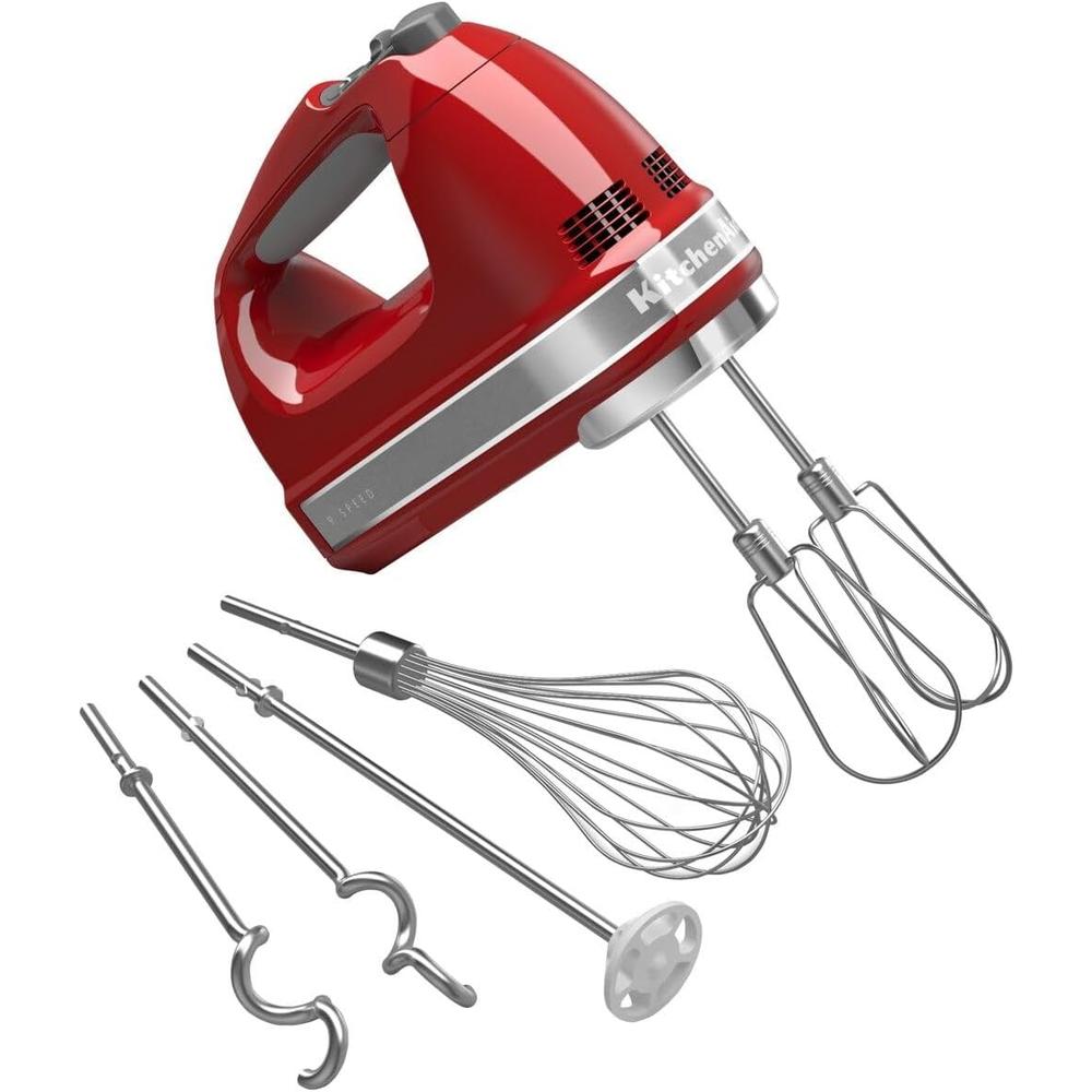 KITCHENAID KHM926ER, BATIDORA DE MANO 9 VELOCIDADES | ROJO IMPERIO - 1