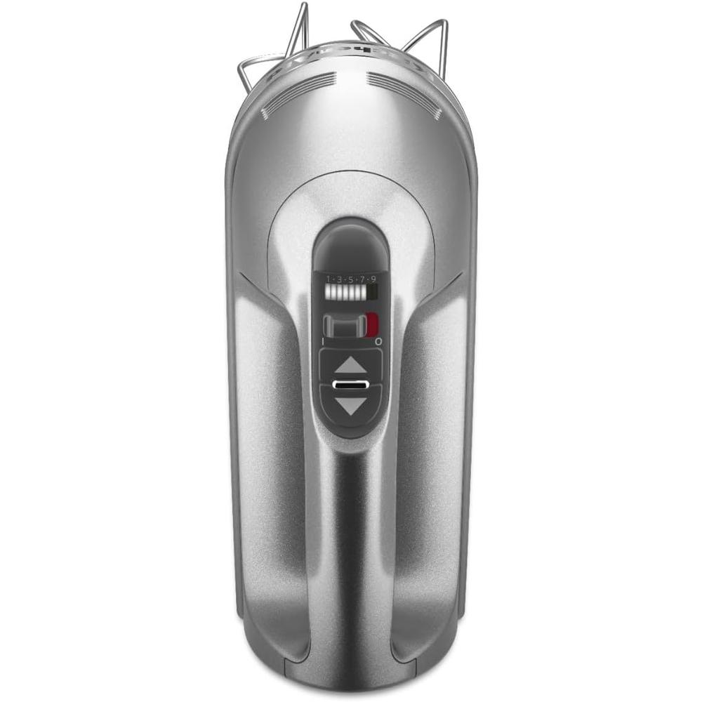KITCHENAID, BATIDORA DE MANO DIGITAL 9 VELOCIDADES CON ACCESORIOS TURBO | GRIS - 3