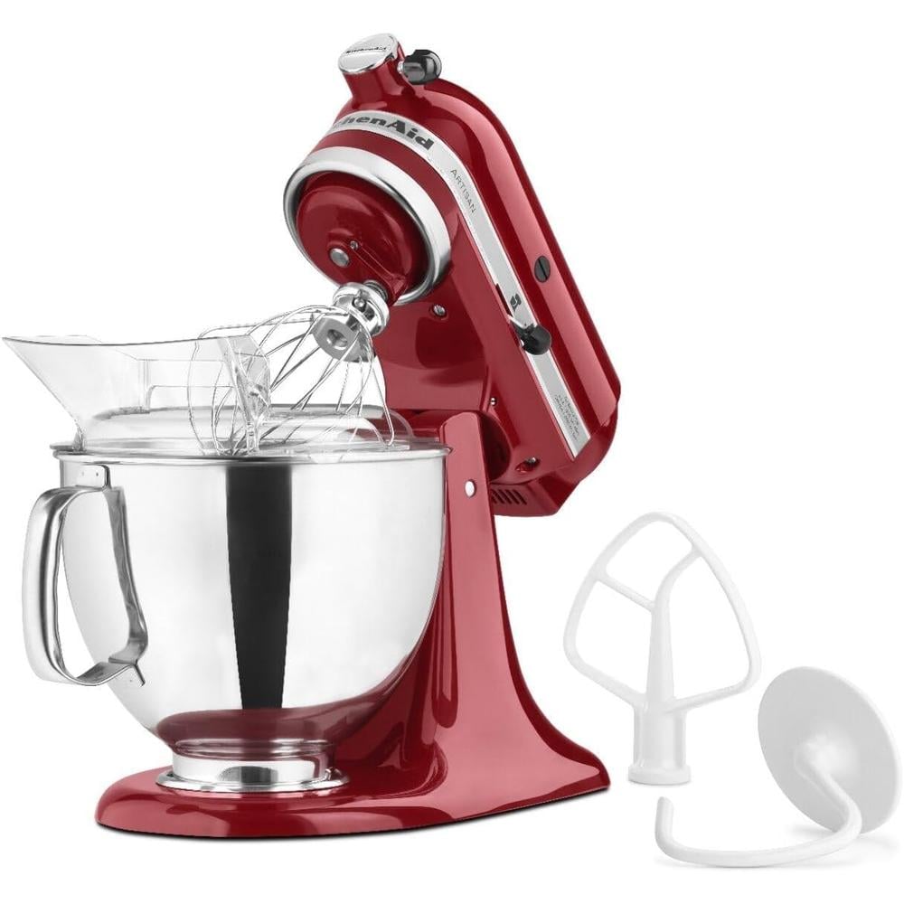 KITCHENAID ARTISAN, BATIDORA DE PIE 5 QT / 4.7 L CON PROTECTOR | ROJO - 3