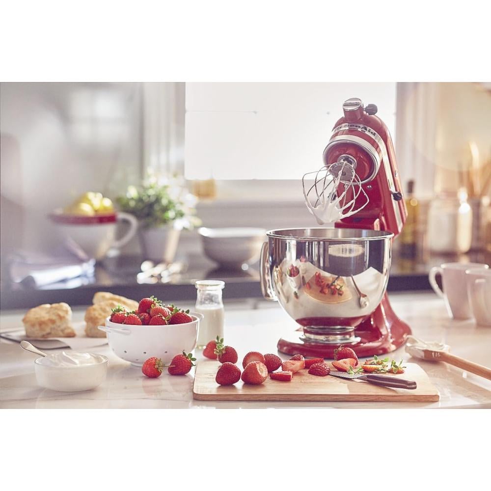 KITCHENAID ARTISAN, BATIDORA DE PIE 5 QT / 4.7 L CON PROTECTOR | ROJO - 4