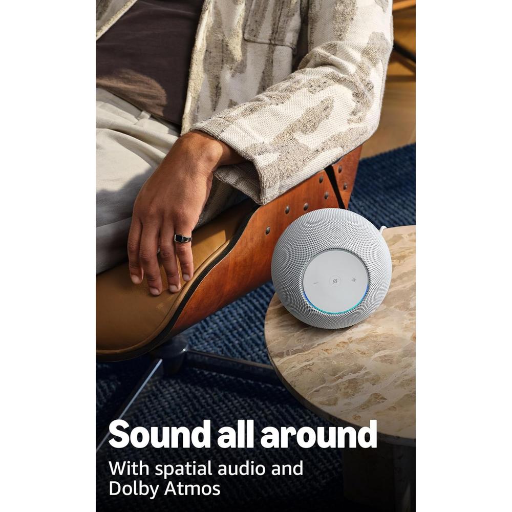 PARLANTE INTELIGENTE AMAZON ECHO STUDIO | GRAFITO - 4