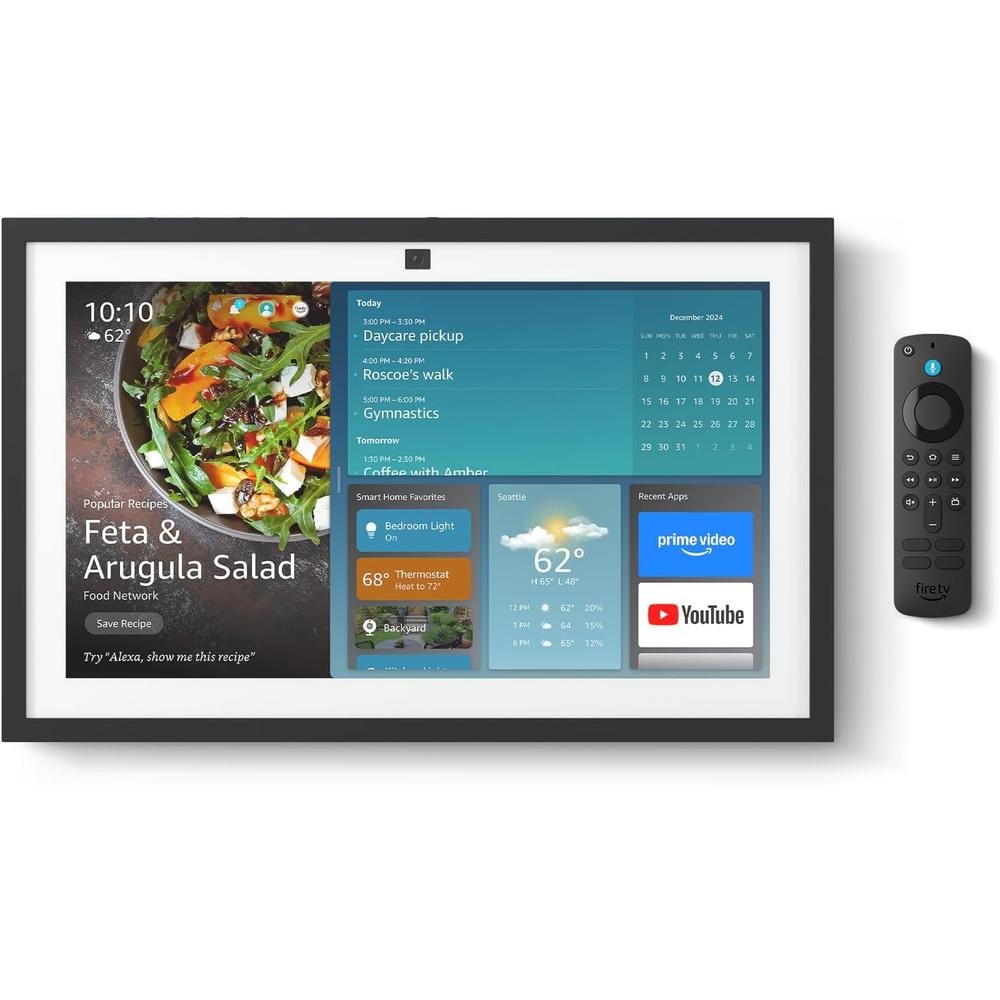 PARLANTE INTELIGENTE AMAZON ECHO SHOW 15 | NEGRO - 1