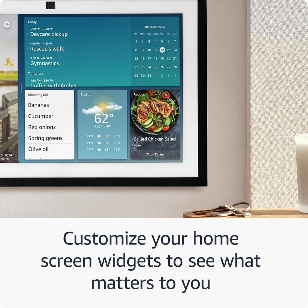 PARLANTE INTELIGENTE AMAZON ECHO SHOW 15 | NEGRO - 5