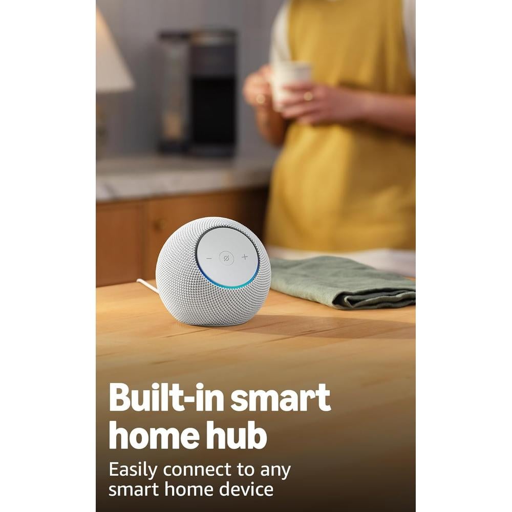 PARLANTE INTELIGENTE AMAZON ECHO DOT MAX | GRAFITO - 5
