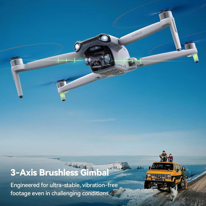 RUKO F11 PRO 2 DRON 6K CON GIMBAL 3 EJES GPS Y 70 MIN DE VUELO - 3