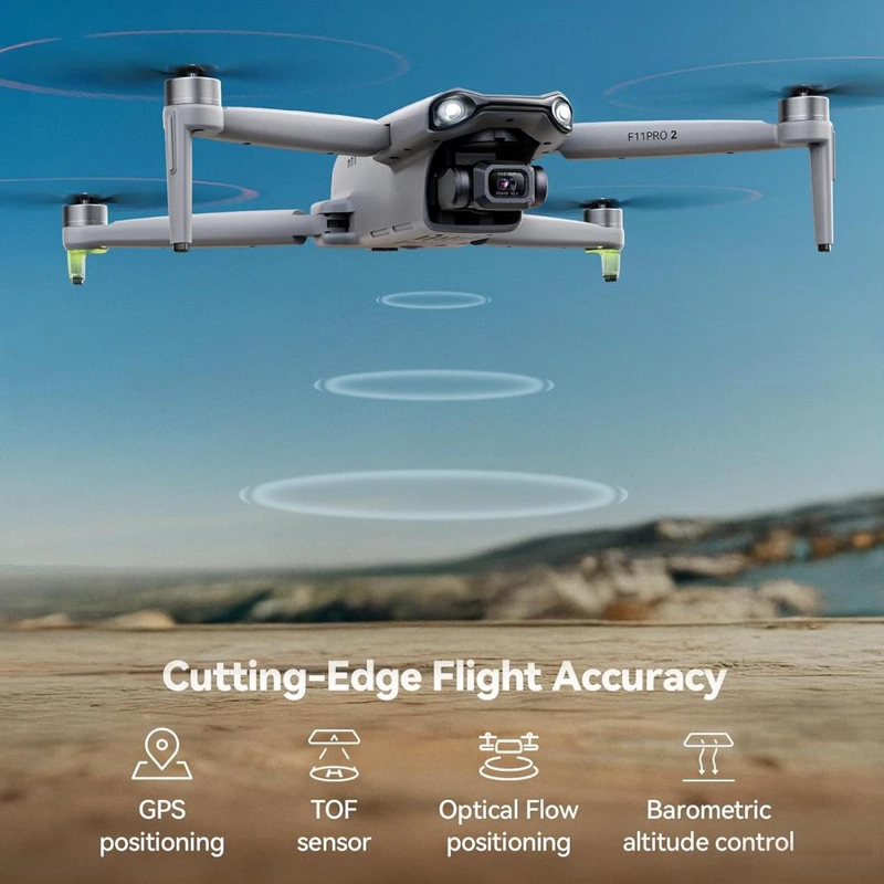 RUKO F11 PRO 2 DRON 6K CON GIMBAL 3 EJES GPS Y 70 MIN DE VUELO - 6