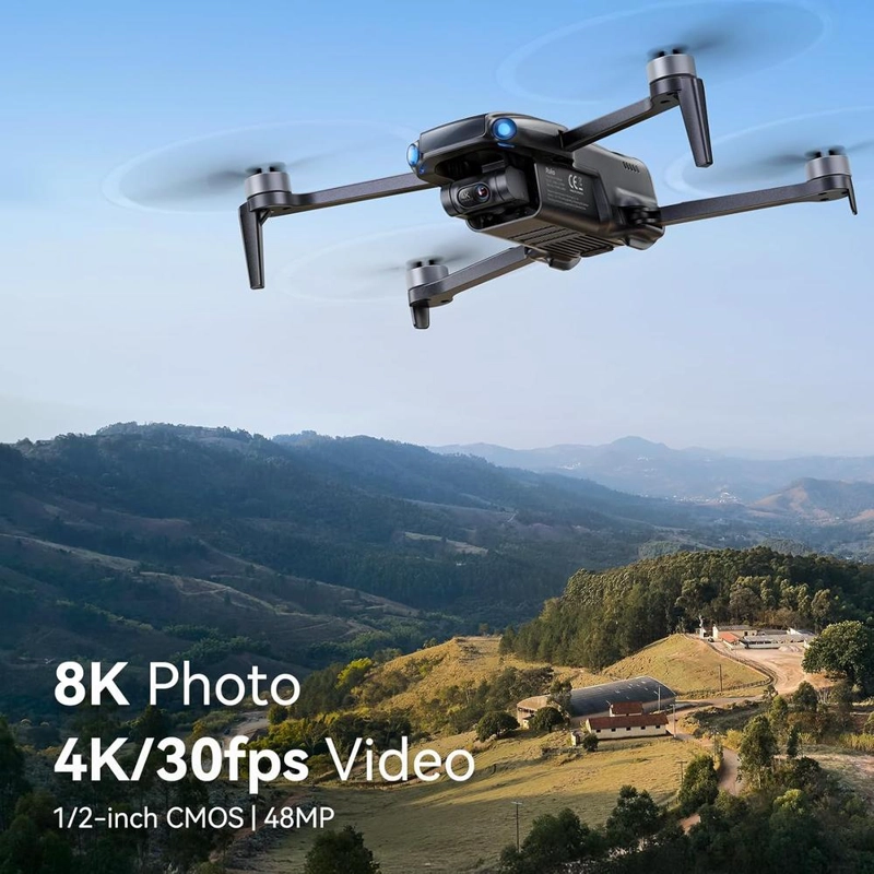 RUKO U11 MINI 4K DRON GPS CON CÁMARA 8K GIMBAL 3 EJES Y VUELO DE 96 MIN - 3