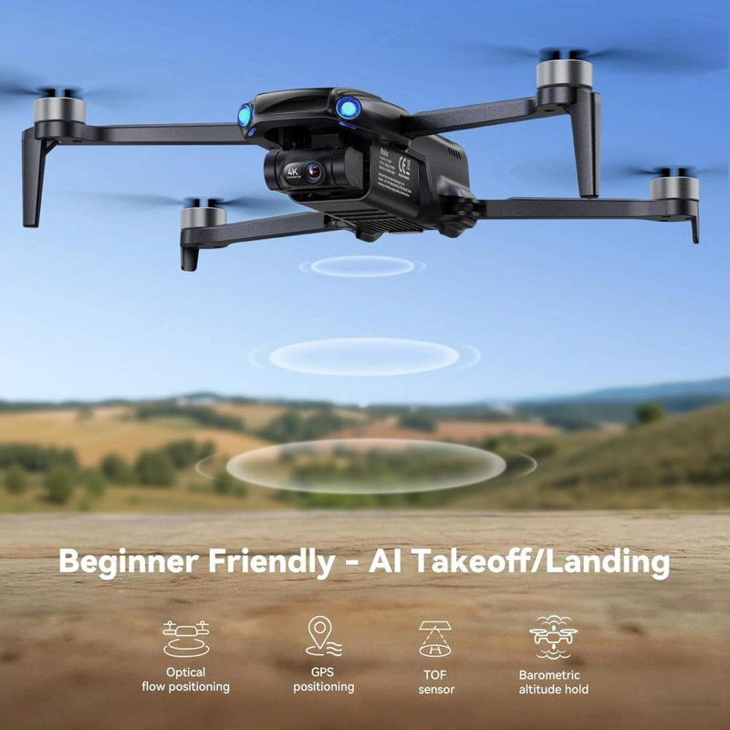RUKO U11 MINI 4K DRON GPS CON CÁMARA 8K GIMBAL 3 EJES Y VUELO DE 96 MIN - 6