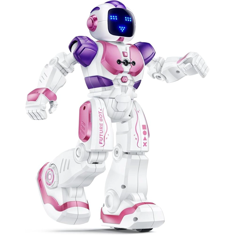 RUKO 6088 ROBOT CON SENSOR DE GESTOS, RECARGABLE Y PROGRAMABLE | ROSADO - 1