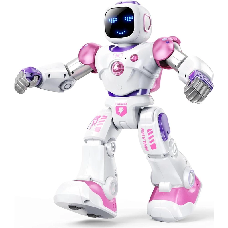 RUKO 1088, ROBOT INTELIGENTE PROGRAMABLE STEM CON CONTROL POR VOZ Y APLICACIÓN | ROSADO - 1