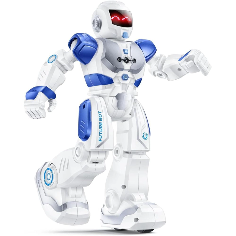 RUKO 6088 ROBOT INTELIGENTE PROGRAMABLE CON CONTROL REMOTO Y SENSOR DE GESTOS | AZUL - 1