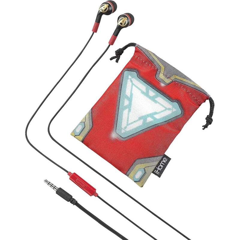 EKIDS VENGADORES AURICULARES INTRAUDITIVOS CON MICRÓFONO Y FUNDA - 3