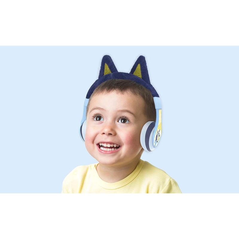 EKIDS BLUEY AURICULARES BLUETOOTH INFANTILES CON MICRÓFONO Y CABLE AUXILIAR - 4