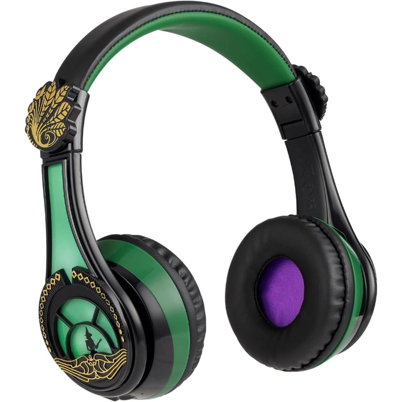 EKIDS WICKED ELPHABA AURICULARES BLUETOOTH INFANTILES CON MICRÓFONO Y CABLE AUXILIAR - 1