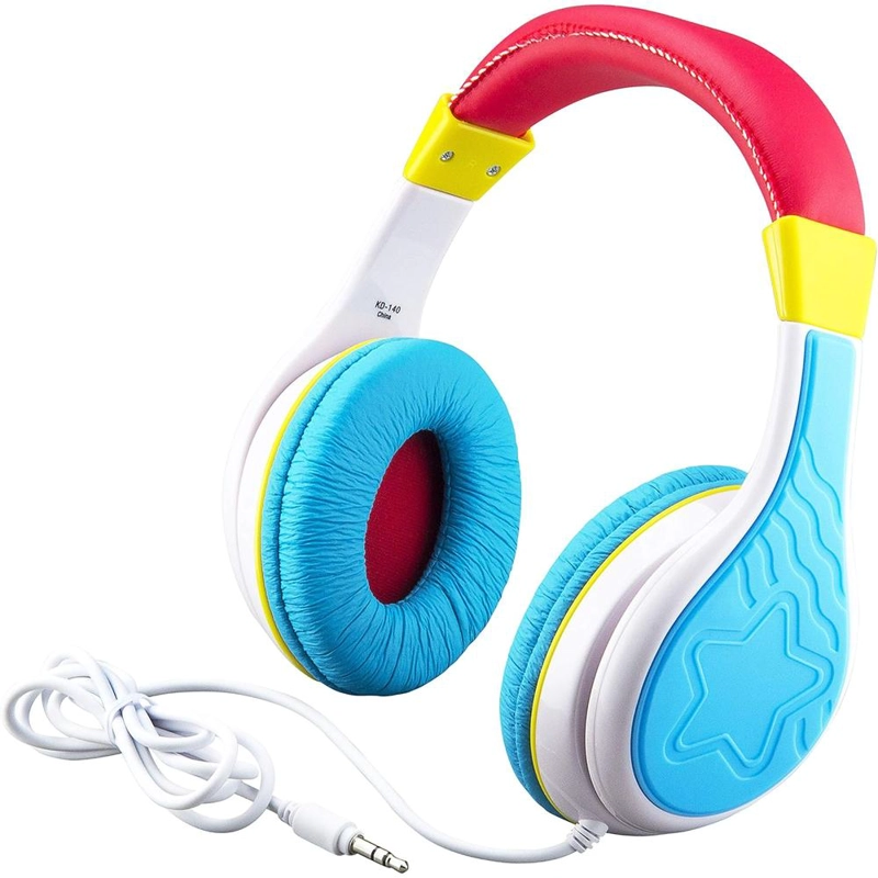EKIDS AURICULARES INFANTILES MULTICOLOR CON LIMITADOR DE VOLUMEN SEGURO - 1
