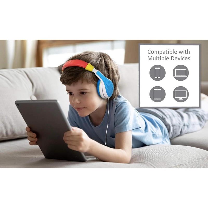 EKIDS AURICULARES INFANTILES MULTICOLOR CON LIMITADOR DE VOLUMEN SEGURO - 4