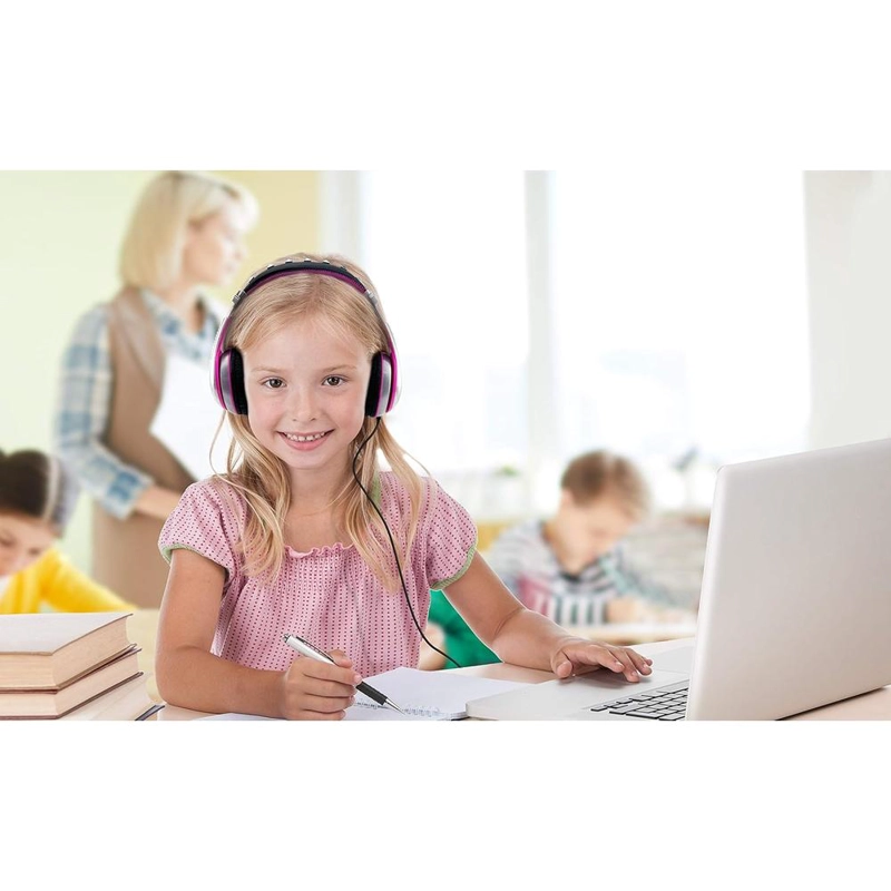 EKIDS LOL SURPRISE AURICULARES INFANTILES CON CABLE 3.5 MM / 0.35 CM Y CONTROL DE VOLUMEN - 3