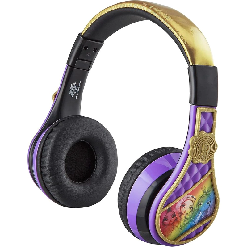 EKIDS RAINBOW HIGH AURICULARES BLUETOOTH INFANTILES PLEGABLES CON MICRÓFONO - 2