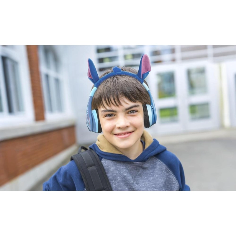 EKIDS STITCH AURICULARES BLUETOOTH INFANTILES CON MICRÓFONO Y CABLE AUXILIAR - 4