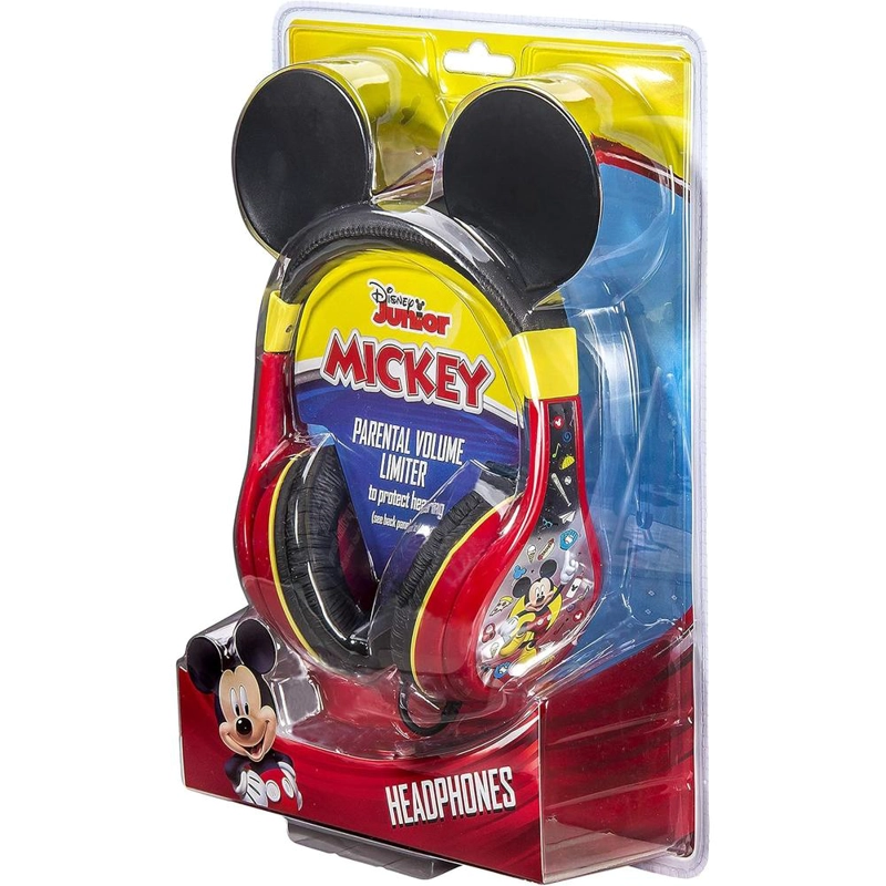 EKIDS MICKEY MOUSE AURICULARES INFANTILES CON CABLE 3.5 MM / 0.35 CM Y CONTROL DE VOLUMEN - 4