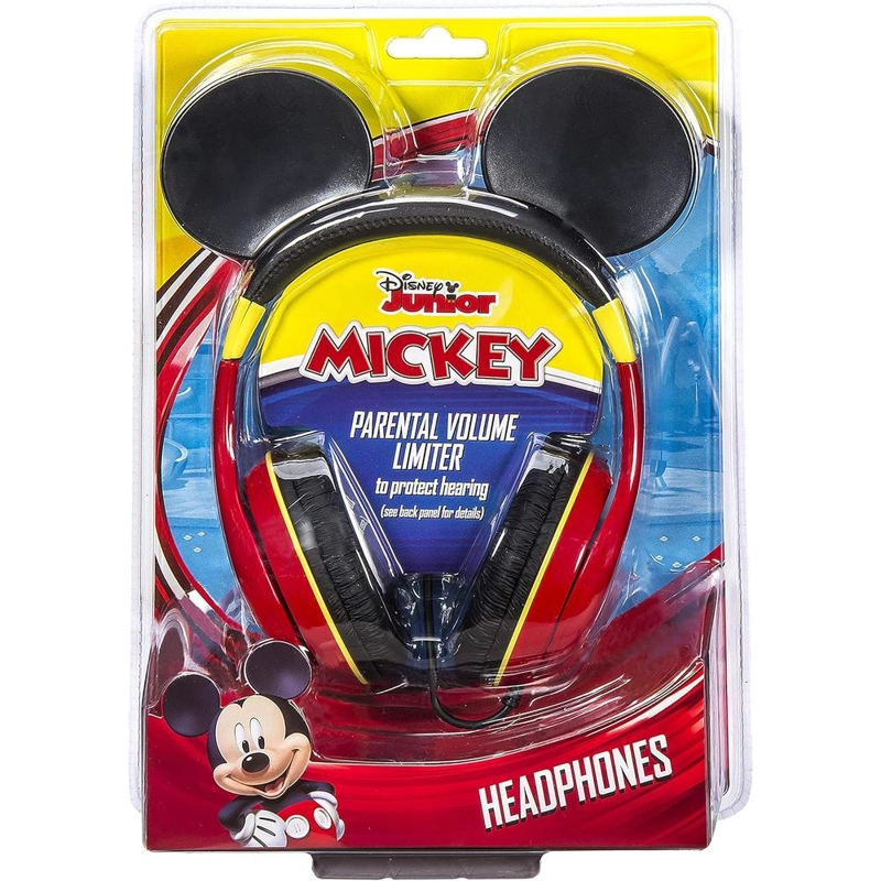 EKIDS MICKEY MOUSE AURICULARES INFANTILES CON CABLE 3.5 MM / 0.35 CM Y CONTROL DE VOLUMEN - 5