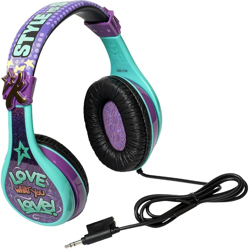 EKIDS KARMAS WORLD AURICULARES INFANTILES CON CABLE 3.5 MM / 0.35 CM Y CONTROL DE VOLUMEN - 1