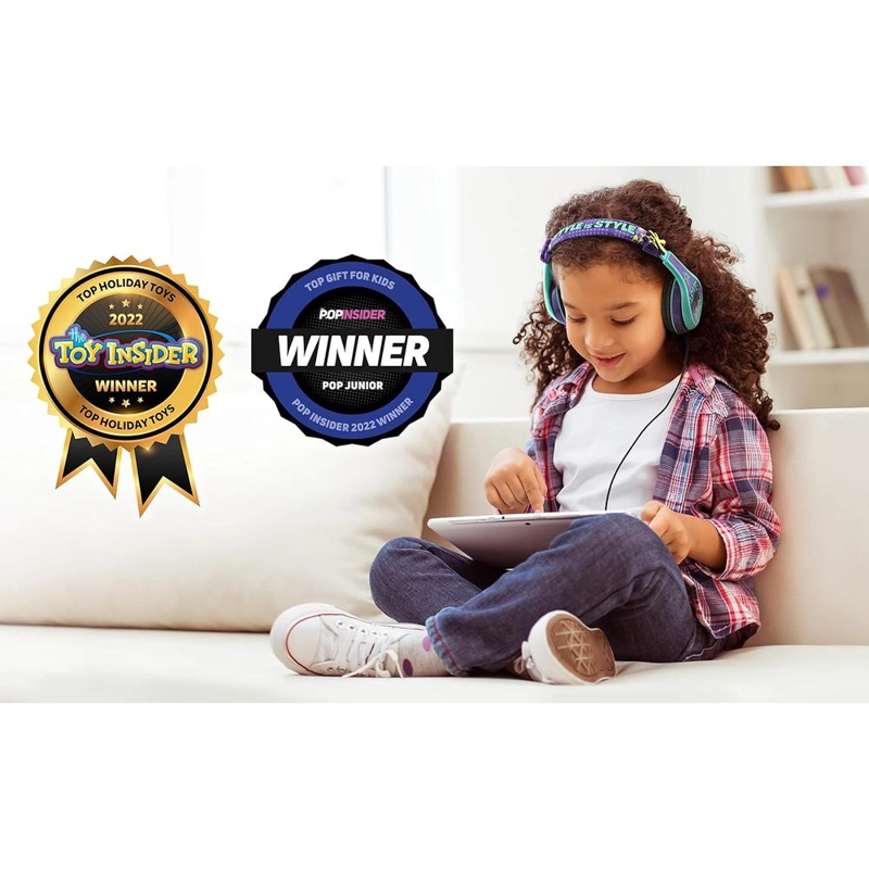 EKIDS KARMAS WORLD AURICULARES INFANTILES CON CABLE 3.5 MM / 0.35 CM Y CONTROL DE VOLUMEN - 3