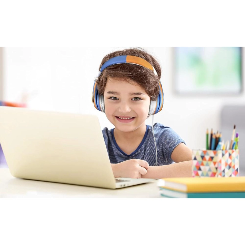 EKIDS BLIPPI AURICULARES INFANTILES CON CABLE 3.5 MM / 0.35 CM Y CONTROL DE VOLUMEN - 3