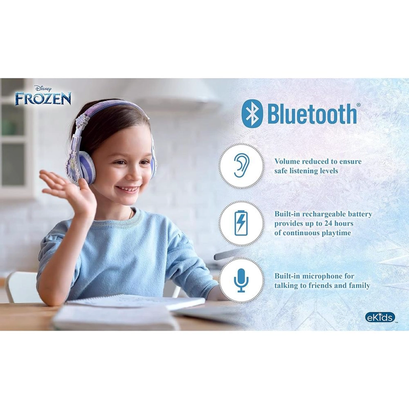 EKIDS FROZEN 2 AURICULARES BLUETOOTH CON MICRÓFONO Y VOLUMEN REDUCIDO - 5