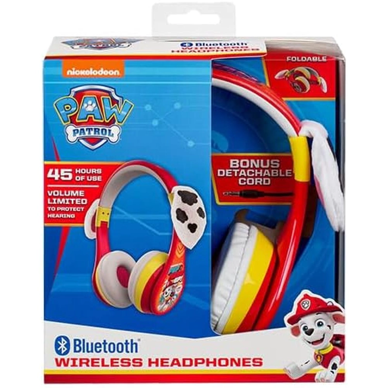 EKIDS PAW PATROL MARSHALL AURICULARES BLUETOOTH INFANTILES CON MICRÓFONO - 6