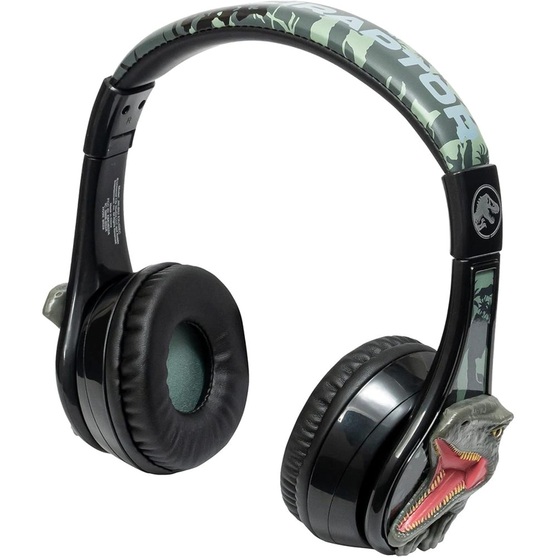 EKIDS JURASSIC WORLD AURICULARES BLUETOOTH INFANTILES CON MICRÓFONO - 5