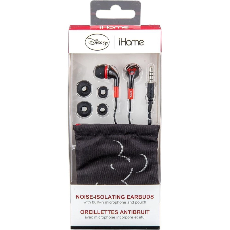 EKIDS MICKEY MOUSE AURICULARES CON AISLAMIENTO DE RUIDO Y ESTUCHE DE VIAJE - 1