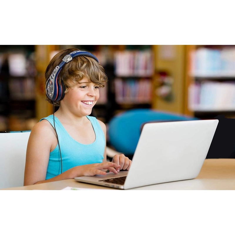 EKIDS VENGADORES AURICULARES INFANTILES CON CABLE Y CONTROL DE VOLUMEN - 5