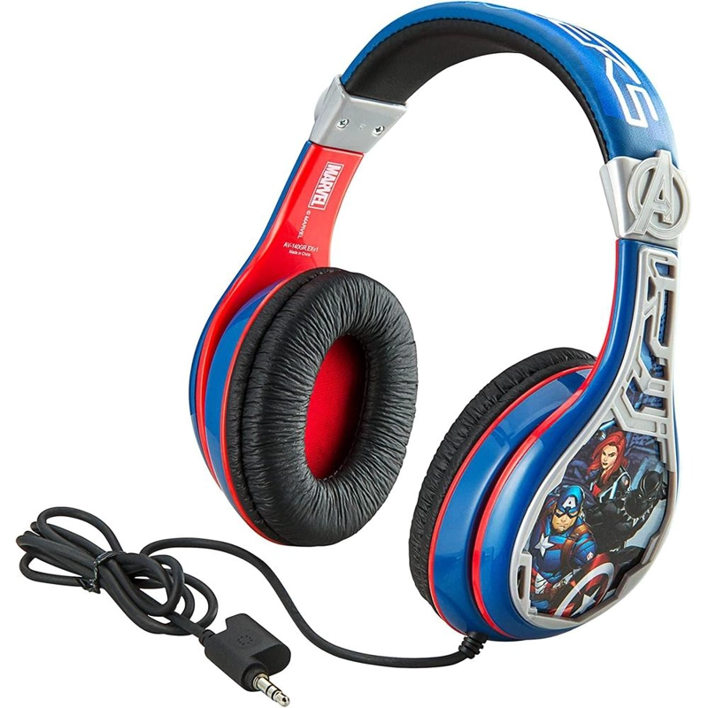 EKIDS VENGADORES AURICULARES INFANTILES CON CABLE Y CONTROL DE VOLUMEN - 6