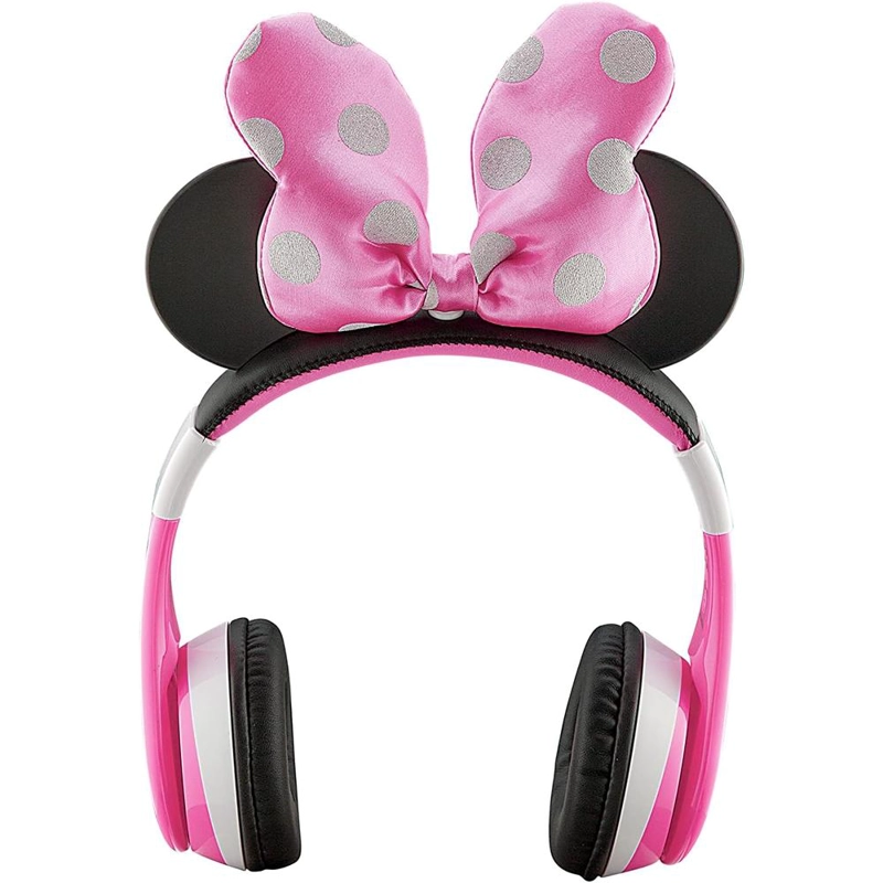 EKIDS MINNIE MOUSE AURICULARES BLUETOOTH INFANTILES PLEGABLES ROSA - 2