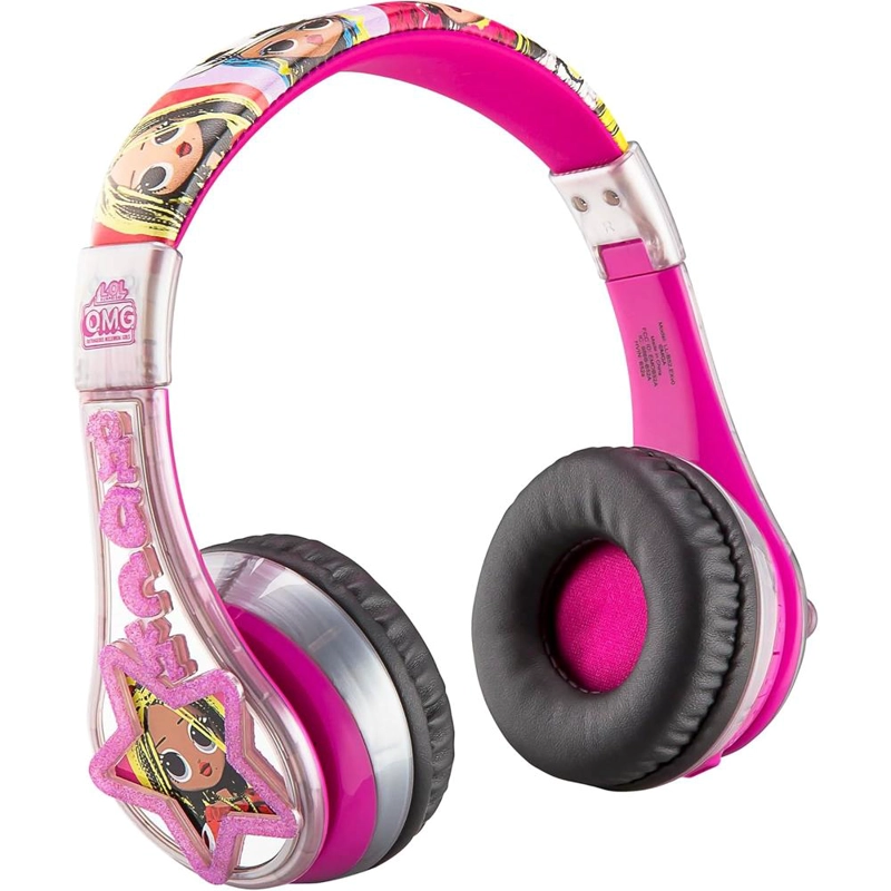 EKIDS LOL SURPRISE AURICULARES BLUETOOTH INFANTILES PLEGABLES CON MICRÓFONO - 1