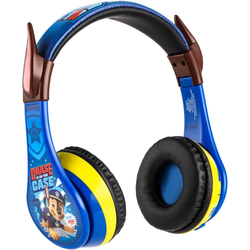 EKIDS PAW PATROL AURICULARES BLUETOOTH INFANTILES PLEGABLES CON MICRÓFONO - 1