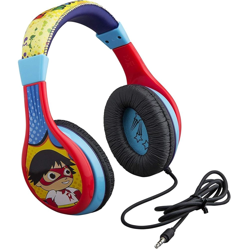 EKIDS RYANS WORLD AURICULARES INFANTILES PLEGABLES CON CABLE 3.5 MM / 0.35 CM - 1